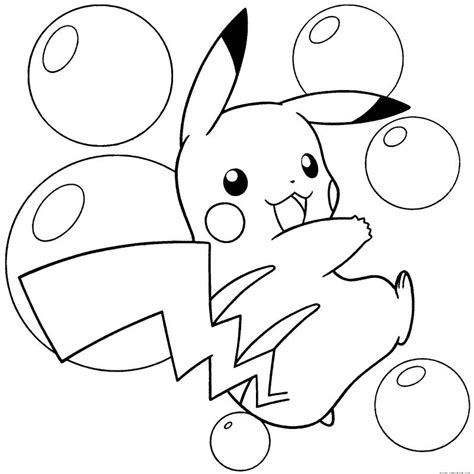 Kolorowanki Pokemon Pikachu Do Wydruku Za Darmo