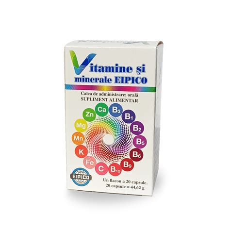 Vitamine Si Minerale Eipico 20 Capsule Eipico Med Farmacia Tei Online