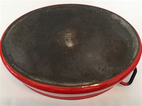 POLISH HUTA SILESIA Vintage Enamelware Roaster Pan Dutch - Etsy