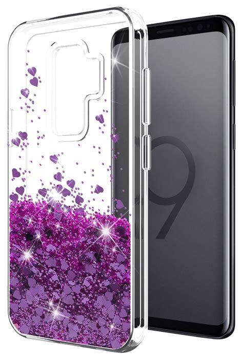 Samsung Galaxy S Plus Case Luxury Fashion Design Roses Glitter Tpu