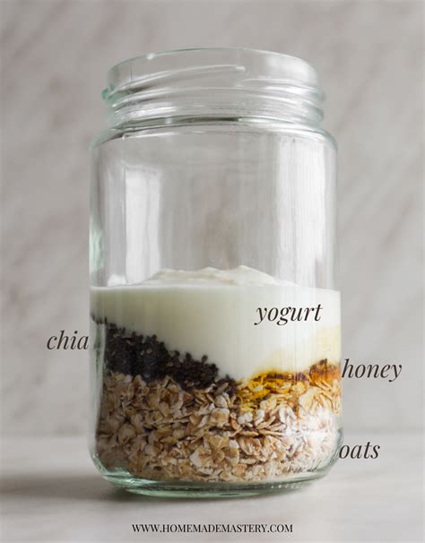 Healthy Overnight Oats Recipe 4 Ways Homemade Mastery