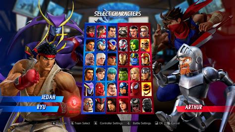 Jedah Ryu Vs Strider Hiryu Arthur Very Hard Marvel Vs Capcom