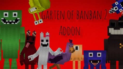 New Addon Garten Of Banban 2 In Minecraft Orangesteve Malaysia YouTube