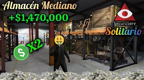 GTA Online Venta de mercancía especial almacén mediano 1 470 000