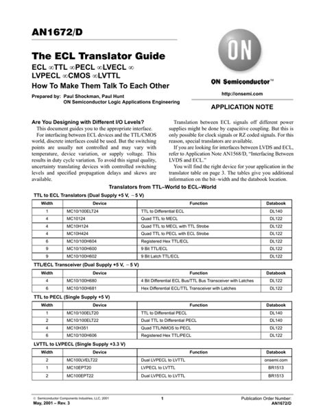 An1672 D The Ecl Translator Guide