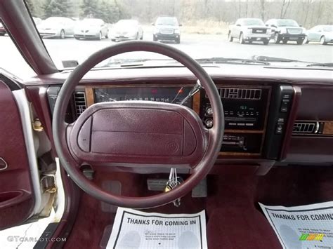 1994 Buick Century Special Sedan Red Steering Wheel Photo 46445889