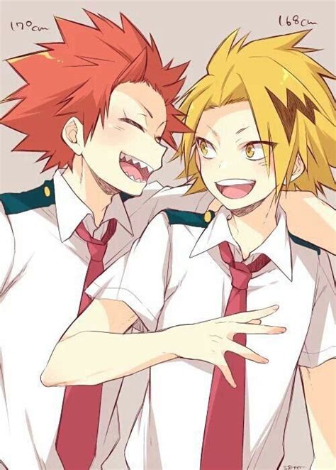 ️ Kirishima X Denki 💛 My Hero Academia Amino