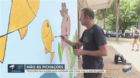 Pira em Cores projeto usa grafite para revitalizar espaços públicos