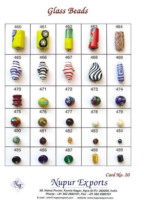 Beads Types, Fancy Glass Beads, Types of Beads, Frosted Type Fancy ...