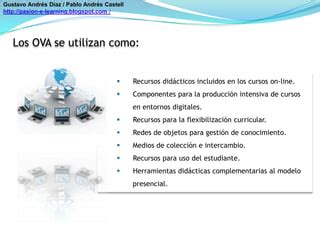 Objetos Virtuales De Aprendizaje OVA PPT