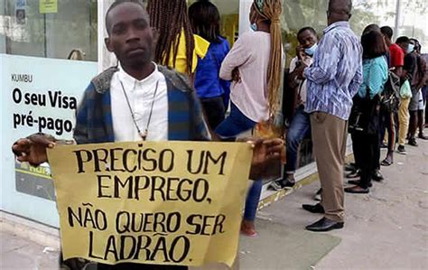 Taxa De Desemprego Em Angola Cresce 9 1 No Primeiro Trimestre E Atinge