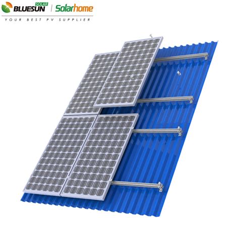 Comprar Estructura De Montaje De Panel Solar De Techo Inclinado