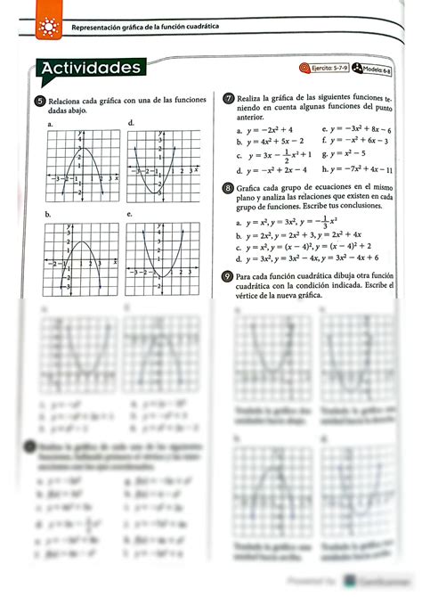 Solution Funciones Cuadraticas Guia De Estudio Studypool