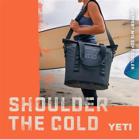 Yeti Hopper M15 Navy Soft Cooler Shoulder Bag Birstall