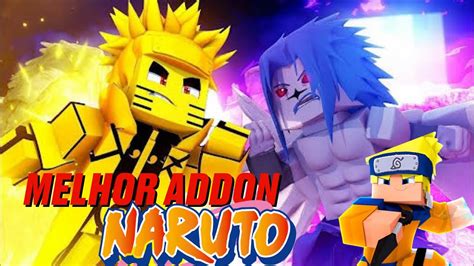 Novo Addon De Naruto Pro Minecraft Youtube