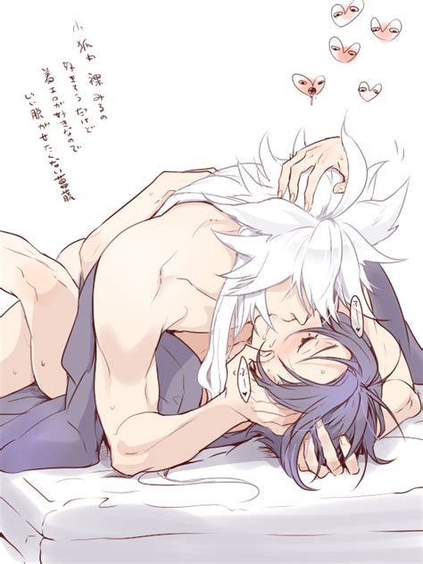 Mikazuki Munechika And Kogitsunemaru Touken Ranbu Drawn By Zuwaikani