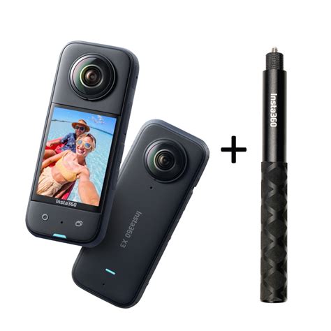 Insta360 X3 360 Camera Bike Bundle Free 120cm Invisible Selfie Stick