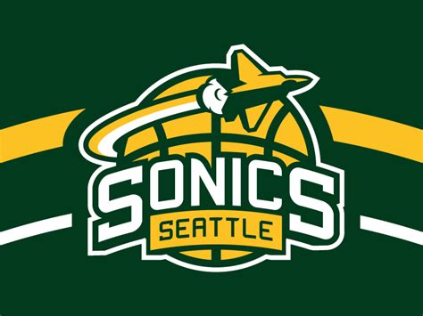 Supersonics Logo Logodix