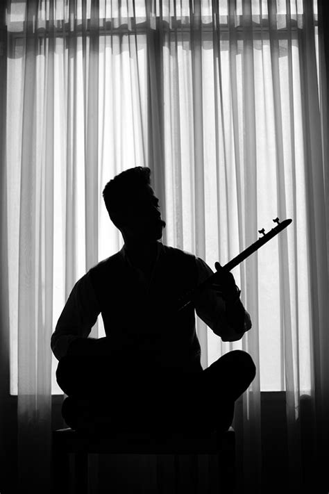 Mann Musik Schatten Kostenloses Foto Auf Pixabay