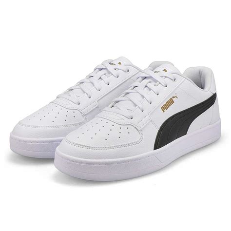 Puma Men S Caven Sneaker White Gold Softmoc