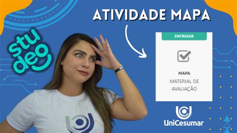 Como Fazer A Atividade MAPA UNICESUMAR Studeo YouTube