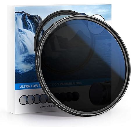 NEEWER 77mm ND1000 ND Lens Filter Neutral Density Lens Filter With 10