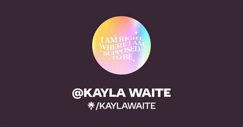 Kayla Waite Instagram Linktree