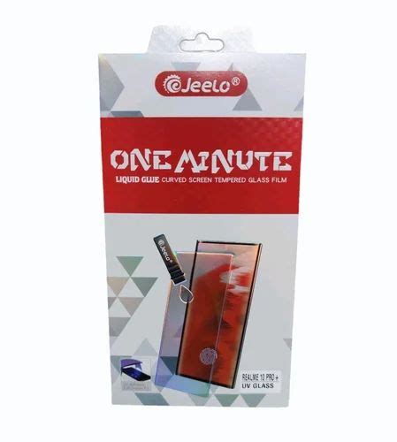 Jeelo Realme 10 Pro Plus Uv Tempered Glass Wholesale Packaging Type