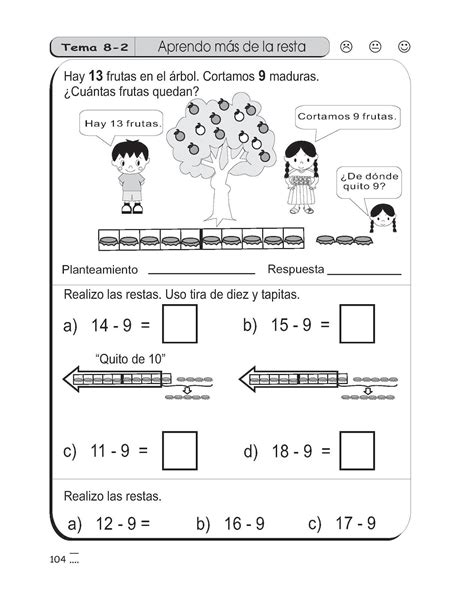 Matemática De Primaria Adicion Y Sustraccion De Primer Grado