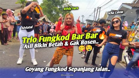 Rifda Gagal Jadi Maskot Gara Fungkod Trio Bar Bar Bikin Penonton