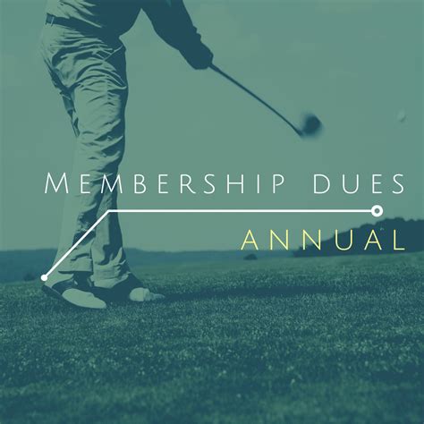 Annual Membership Dues | Victoria Golf Club