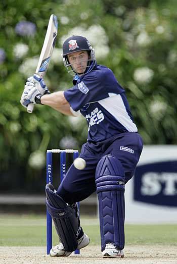 Tim Lythe On The Back Foot Preparing To Pull Espncricinfo