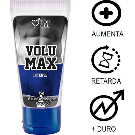 Gel Masculino sex Volumax Intense Intesnsifica E Expande O Poder De Fogo ml eróticos