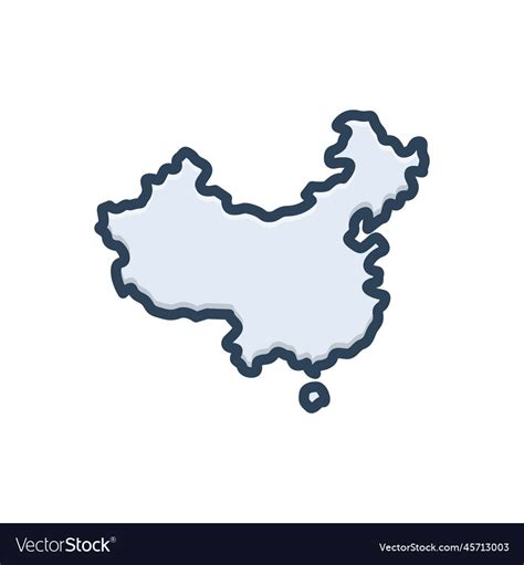 China Royalty Free Vector Image - VectorStock