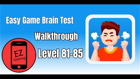 Easy Game Brain Test Level Youtube