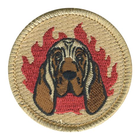 Flaming Hounds Patrol Patch