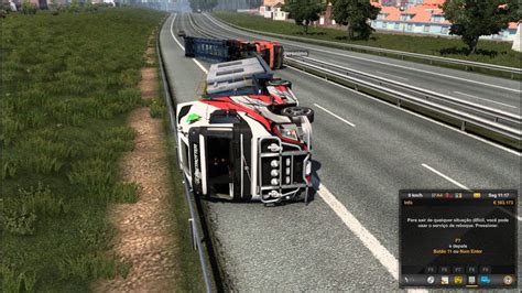 Euro Truck Simulator Vers O Comboio Normal Sem Mod