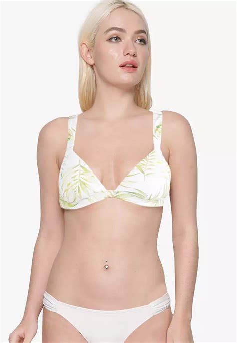 Buy Rip Curl Montego Palm Crossback Tri Bikini Top Online Zalora