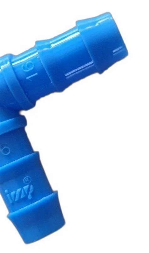 Plastic Blue Mm Drip Irrigation Elbow At Rs Piece In Kadi Id