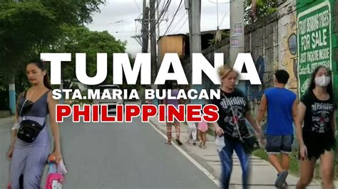 TUMANA STA MARIA BULACAN YouTube