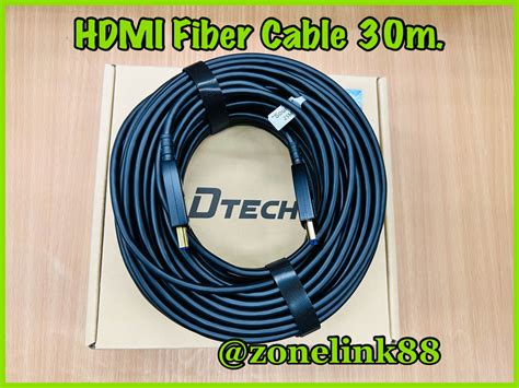 Dtech Dt Hf2030 Hdmi Fiber 30m Zonelink88 Thaipick