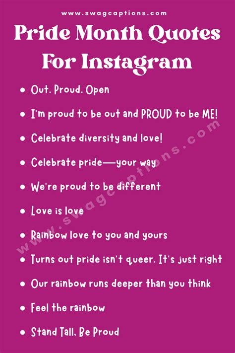 Pride Month Captions And Quotes For Instagram Artofit