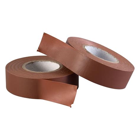 Gocableties Brown Pvc Electrical Insulation Tape 20m X 19mm Premium