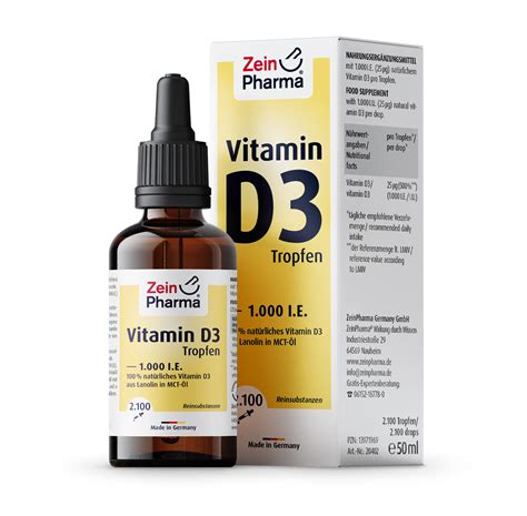 Vitamin D Kapljice I E Ml Zeinpharma Vitalabo Spletna