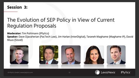 Session 3 The Evolution Of SEP Policy In View Of Current Regulation