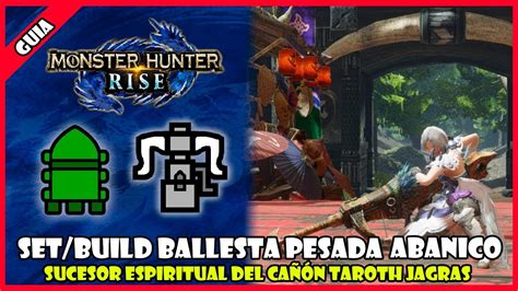 Set Build Ballesta Pesada Para Munici N Abanico Sucesor Ca N Taroth