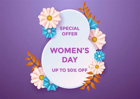 Premium Vector Women S Day Banner Vector Illustration