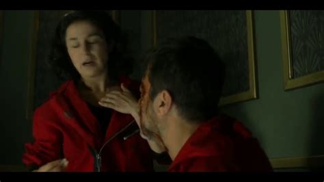 Amanda Arturo Sex Hot Bank Scene Money Heist S4 La Casa De Papel