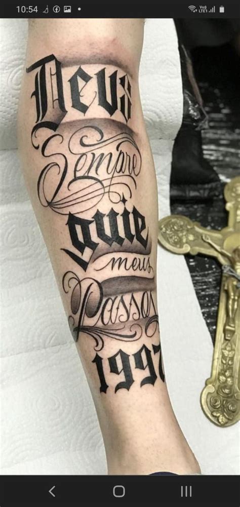 Pin Em Adriano Tatuagem Batata Da Perna Tatuagem Na Canela Tatuagem