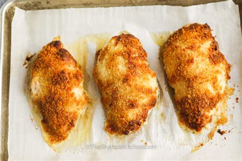 Parmesan Crusted Mayonnaise Chicken Recipe Chronicle